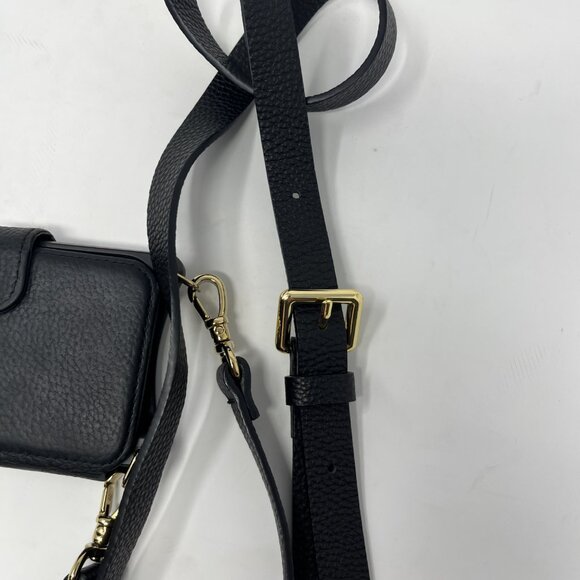 BANDOILER LEATHER CROSSBODY PHONE CASE / FOLIO STYLE. Fits iPhone 13. - Picture 7 of 7